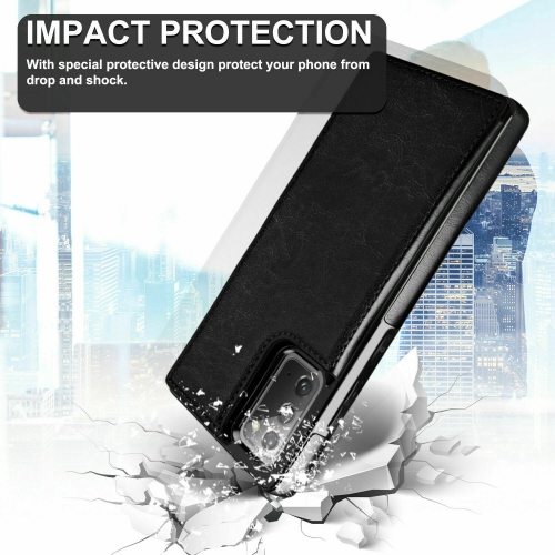 Leather Flip Wallet Case Card Holder Phone Back Cover for Samsung Galaxy S20 Plus