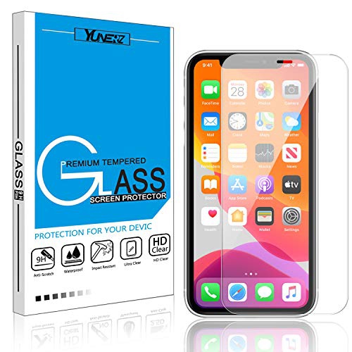 iPhone 12 Pro Max Screen Protector, Yunerz Tempered Glass Screen Protector for Apple iPhone 12 Pro Max 6.7inch