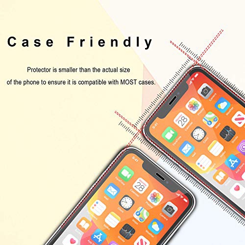 iPhone 12 Pro Max Screen Protector, Yunerz Tempered Glass Screen Protector for Apple iPhone 12 Pro Max 6.7inch