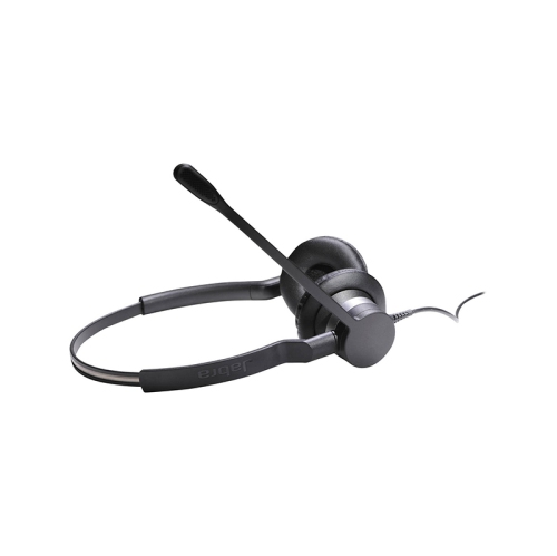 Jabra Biz 2300 On-Ear Noise Cancelling Sound Isolating Headphones with Mic - Black