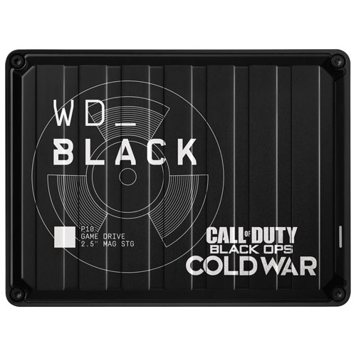 WD_BLACK P10 Call of Duty Game Drive 2TB USB 3.2 Portable External Hard Drive