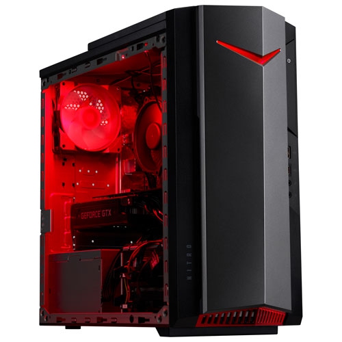 Acer Nitro 50 Gaming PC (Intel Core i5-10400F/512GB SSD/12GB RAM