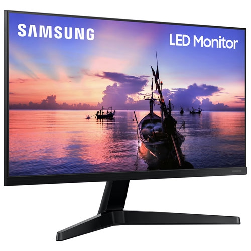 Boîte ouverte - moniteur jeu FreeSync DEL IPS HD intégrale 75&nbsp;Hz 22 po Samsung/5&nbsp;ms gris-gris - Bleu/Gris foncé