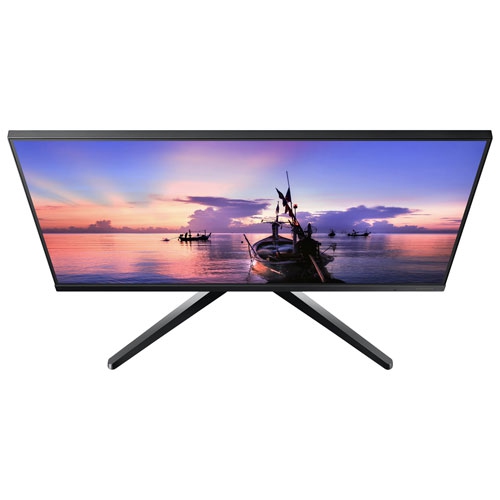 Boîte ouverte - moniteur jeu FreeSync DEL IPS HD intégrale 75&nbsp;Hz 22 po Samsung/5&nbsp;ms gris-gris - Bleu/Gris foncé