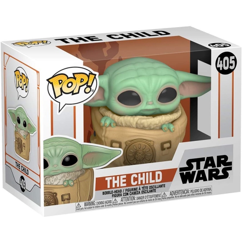 Pop! Star Wars The Mandalorian figurine d’action de 3.75 po : le bébé Yoda dans le sac no 405