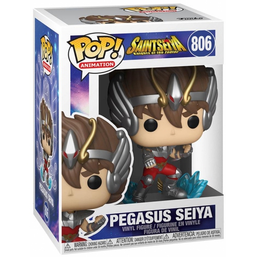 FUNKO  Pop Animation Saint Seiya Knights Of The Zodiac 3.75 Inch Action Figure - Pegasus Seiya #806