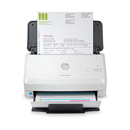 HP 2000 s2 ScanJet Pro 2000 s2 Sheetfed Scanner