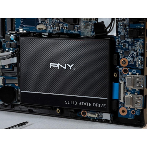 PNY 500 GB 2.5" SATA III Desktop Internal Hard Drive - Black