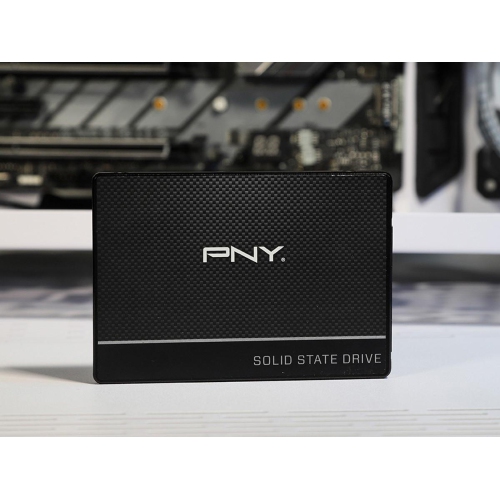 PNY 500 GB 2.5" SATA III Desktop Internal Hard Drive - Black