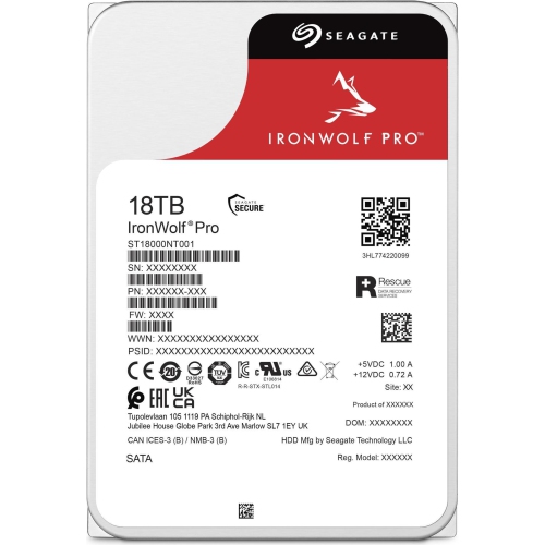 Seagate IronWolf Pro ST18000NE000 Hard Drive ST18000NE000