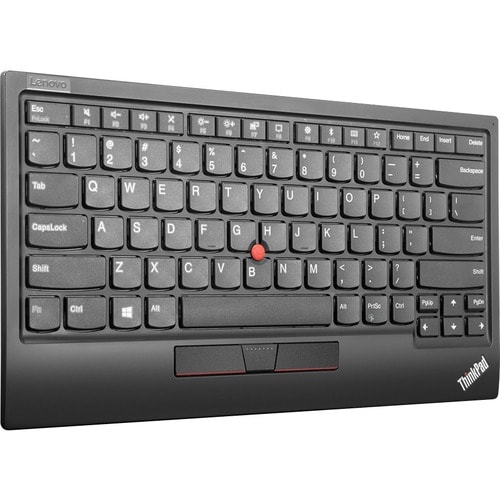 Lenovo ThinkPad TrackPoint Bluetooth Wireless English Keyboard - Black -