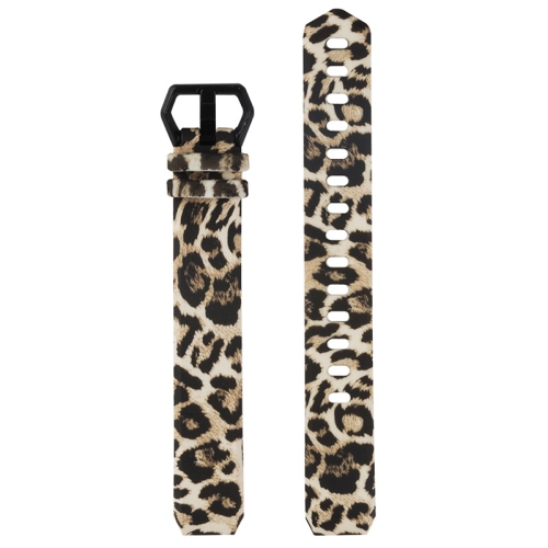 StrapsCo Print Silicone Rubber Watch Band Strap for Fitbit Alta & Alta HR - Animal Print
