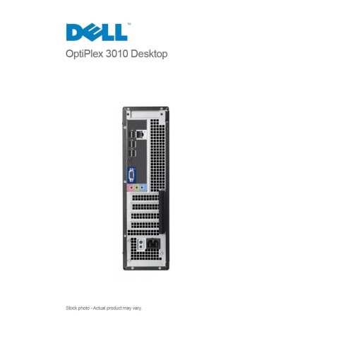 Refurbished - Dell OptiPlex 3010 DT Core i5-3470 3.20GHz, 16GB, 240GB SSD, DVDRW, WIN 10 PRO