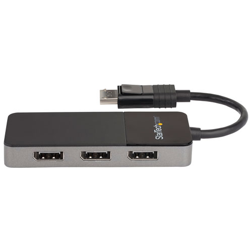 Concentrateur MST USB de StarTech pour trois moniteurs 4K