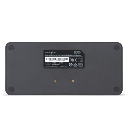 Kensington SD4700P USB-C & USB 3.0 5Gbps Dual 2K Docking Station -