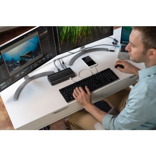 Kensington SD4700P USB-C & USB 3.0 5Gbps Dual 2K Docking Station -