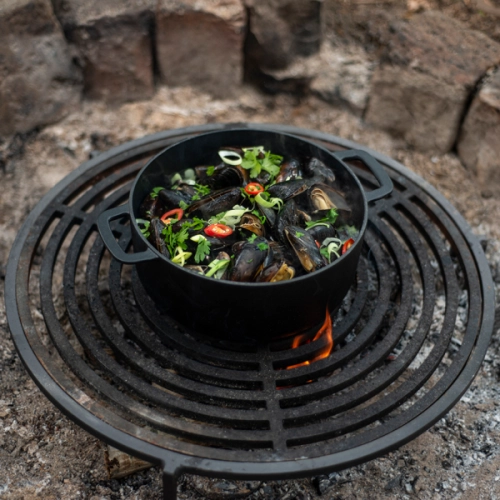 Combekk Cast Iron Souschef Dutch Oven Black 28CM