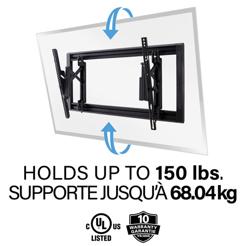 Support mural inclinable Advanced de Sanus pour téléviseur de 42 à 90 po