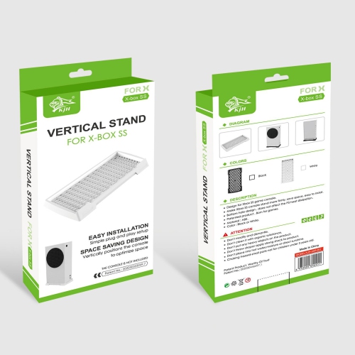 WINGOMART Vertical Plastic Dock for Xbox Series S– Black