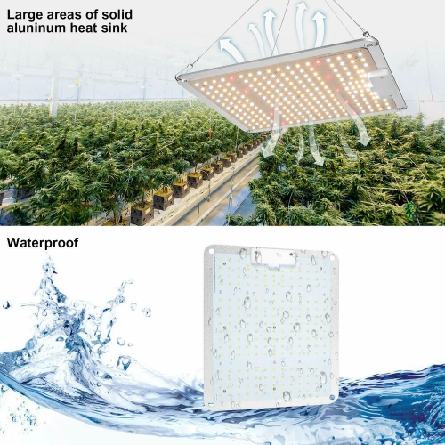 218 LED Grow Light，Full Spectrum 3000K 5000K 660nm 760nm IR Plant Grow Lamp for Indoor Plants Seeding Veg and Bloom