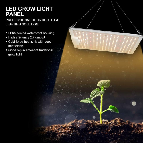 218 LED Grow Light，Full Spectrum 3000K 5000K 660nm 760nm IR Plant Grow Lamp for Indoor Plants Seeding Veg and Bloom