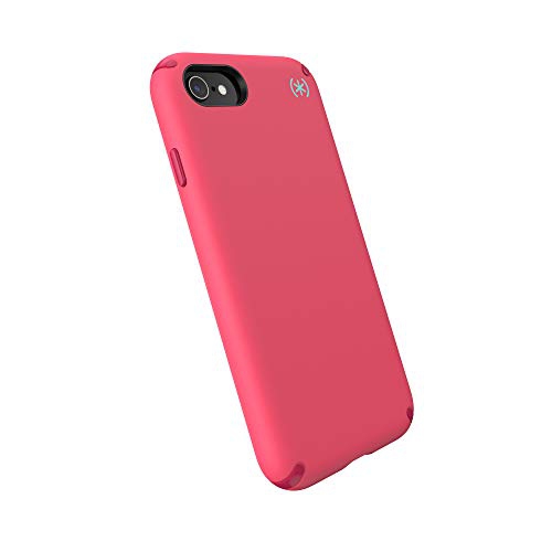 SPECK PRODUCTS  Presidio2 Pro Case, Compatible With Iphone Se (2020)/iphone 8/iphone 7, Goji Berry Pink/silk Scarf Red/zeal
