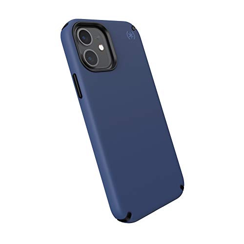 SPECK PRODUCTS  Presidio2 Pro Iphone 12, Iphone 12 Pro Case, Coastal /black/storm In Blue