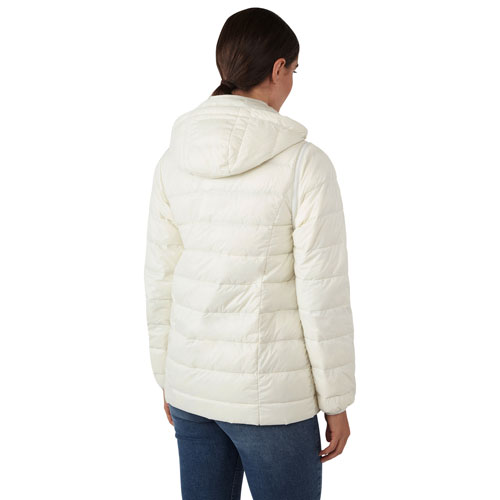 Modern Eternity Lola Lightweight Down Filled Maternity Jacket - Small - Eggshell