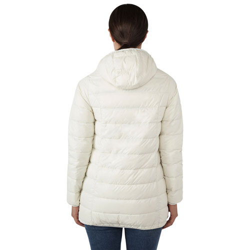 Manteau de maternité léger en duvet Ashley de Modern Eternity - Grand - Coquille d'oeuf