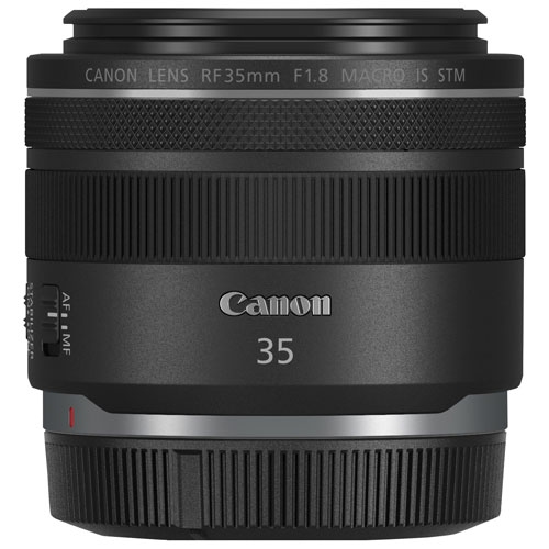 Canon RF 35mm f/1.8 Macro IS STM Lens - Black - Open Box