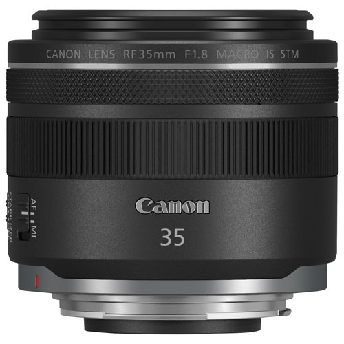 Canon RF 35mm f/1.8 Macro IS STM Lens - Black - Open Box
