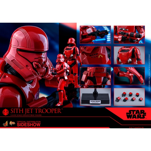 STAR WARS  The Rise Of Skywalker 12 Inch Action Figure 1/6 Scale Series - Sith Jet Trooper Hot Toys 905634