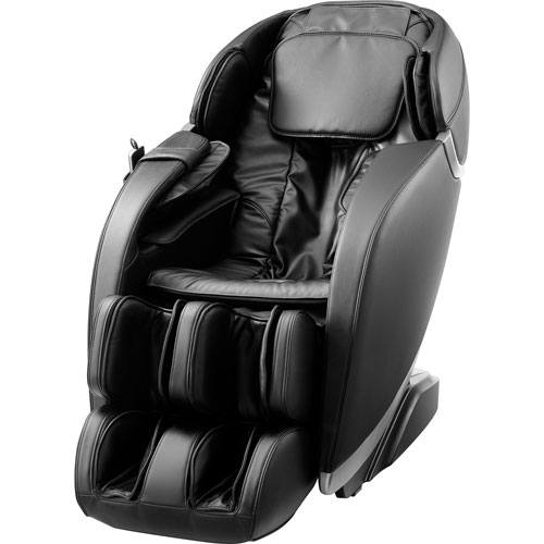 Insignia Faux Leather Power Recliner Massage Chair - Black