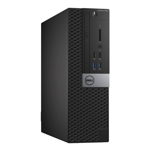 DELL  Refurbished (Good) - Optiplex 3040 Desktop PC - (Intel Core I5-6500/512 SSD/16GB Ram/windows 10 Pro) - English In Black
