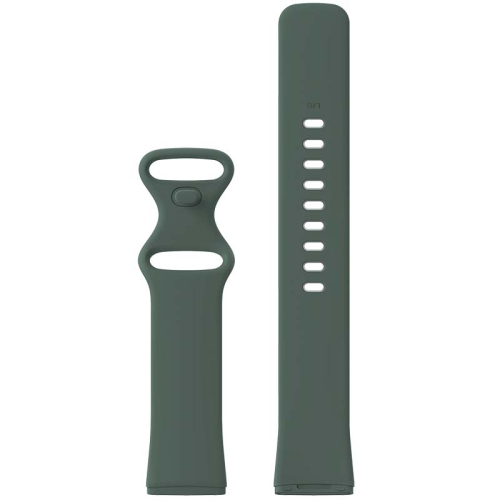 StrapsCo Silicone Rubber Infinity Watch Band Strap for Fitbit Versa 3 - Short-Medium - Green