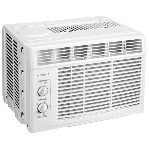 Insignia Window Air Conditioner - 5000 BTU - White