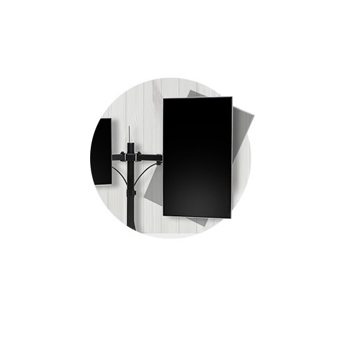 Kensington 32" Full Motion Desk Monitor Mount - Black