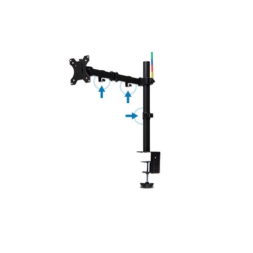 Kensington 34" Full Motion Desk Monitor Mount - Black