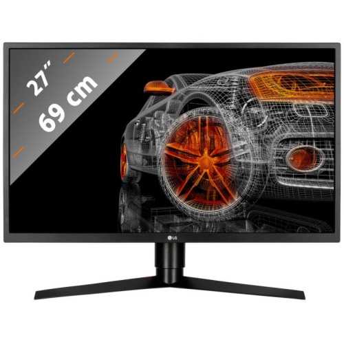 Lg 27gk750f B 27 Tn Freesync 2ms Faster 240hz Freesync 400 Cd M2 Gaming Monitor Factory Refurbished Best Buy Canada