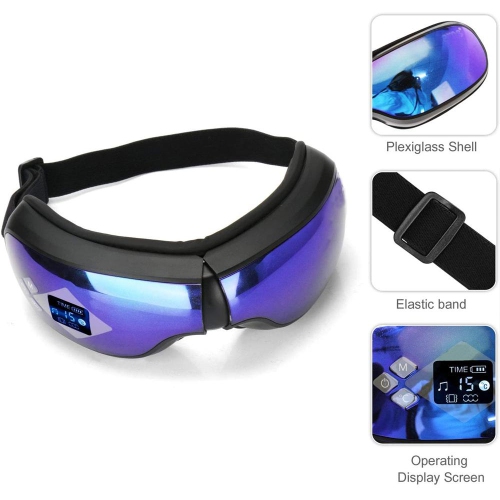 VGI Deluxe Intelligent Air Pressure Eye Massager-Blue