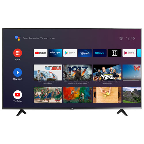 TCL 4-Series 50" 4K UHD HDR LED Android Smart TV - 2021