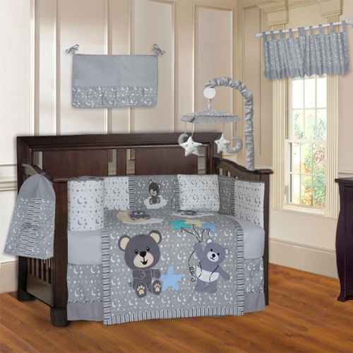 bear crib bedding