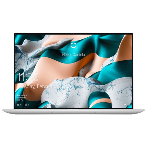 Refurbished - Dell XPS 15.6" Touchscreen Laptop - White (Intel Core i7-10750H/512GB SSD/16GB RAM/Windows 10) - Eng