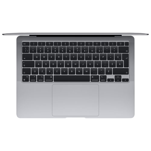 Apple MacBook Air 13.3" w/ Touch ID - Space Grey (Apple M1 Chip / 256GB SSD / 8GB RAM) - Fr - Open Box