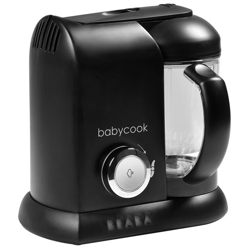 Beaba Babycook Solo Baby Food Maker - 4.7 Cups - Black
