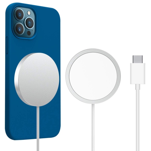 Station recharge induction chargeur sans fil 15 W magnétique iPhone MagSafe  Wingmart pour iPhone 14 13 12 Mini/12 Pro Max/se 2/11