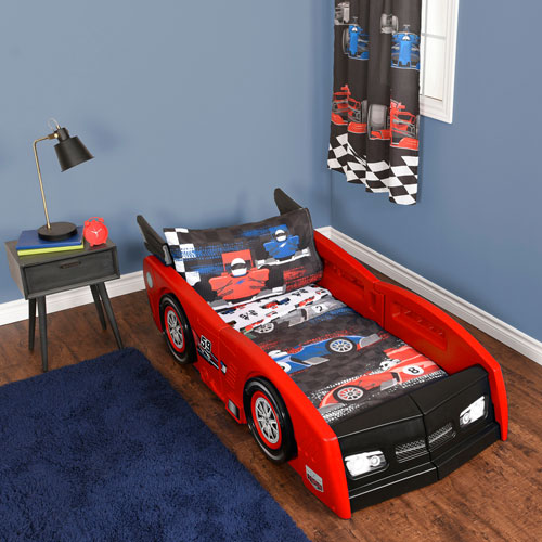 Nemcor 3-Piece Toddler Bedding Set - Race Car