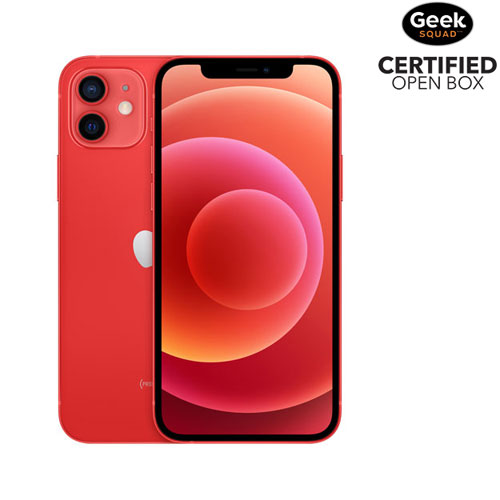 Apple iPhone 12 64GB PRODUCT(RED) Unlocked Open Box Best Buy Canada