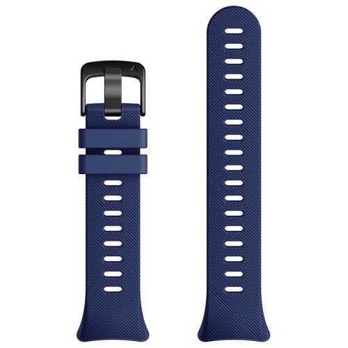 StrapsCo Silicone Rubber Watch Band Strap for Garmin Forerunner 45 / 45S / Swim 2 - Blue