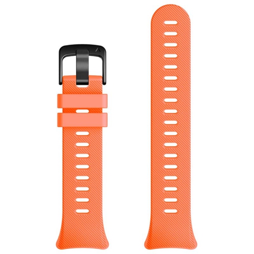StrapsCo Silicone Rubber Watch Band Strap for Garmin Forerunner 45 / 45S / Swim 2 - Orange